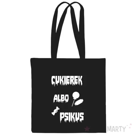 xx torba halloween szkielet czarna