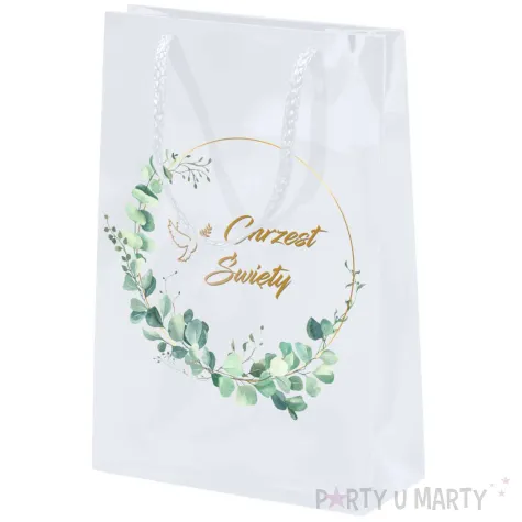 xx torebka biala chrzest swiety mala