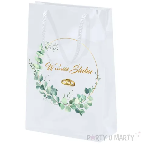 xx torebka biala w dniu slubu mala