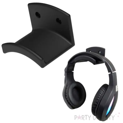 xx uchwyt scienny na sluchawki czarny