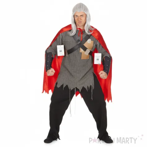 xx warrior wizzard with ponytail wig box i