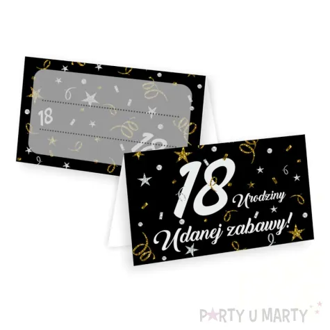 xx winietki 18 urodziny glamour birthday