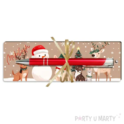 xx zakladka z dlugopisem bn mikolajki