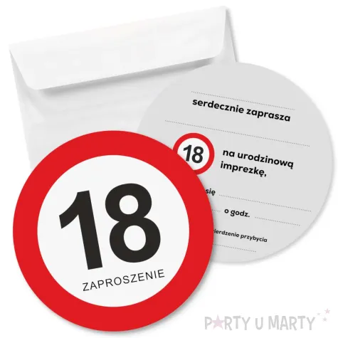 xx zaproszenie 18 traffic