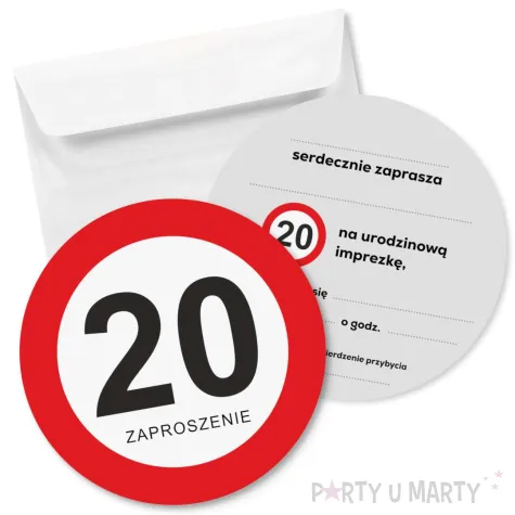 xx zaproszenie 20 traffic