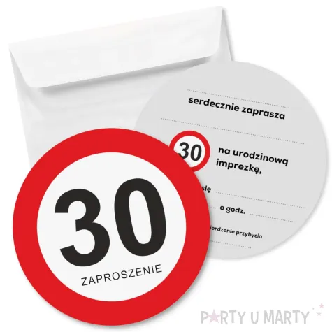 xx zaproszenie 30 traffic