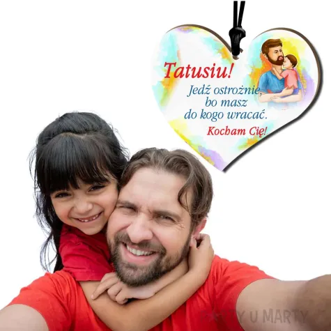 xx zawieszka drukow tata masz do kogo wracac