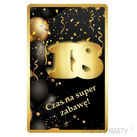 xx zdrapki wyzwania na 18 urodziny