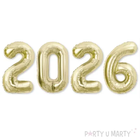 xx zestaw balonow 2026 szampanskie