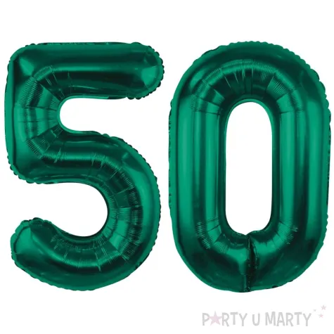 xx zestaw balonow butelkowa zielen liczba 50