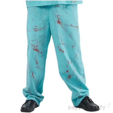 xx zestaw dla doroslych chirurg zombie bluzka spodnie czepek maska rozm 52