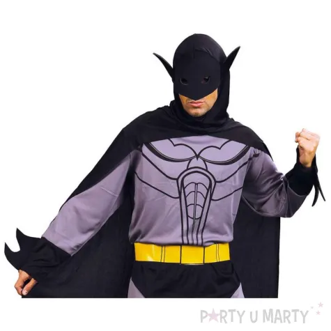 xx zestaw dla doroslych czlowiek nietoperz peleryna z kapturem i maska kombinezon pasek rozm
