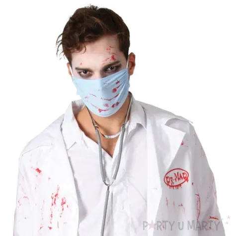 xx zestaw dla doroslych doktor zombie plaszcz maska rozm 52