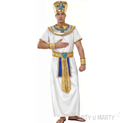 xx zestaw dla doroslych egipcjanin kapelusz kolnierz szata pasek naramienniki rozm 56