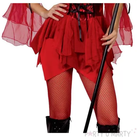 xx zestaw dla doroslych grzeszna diablica sukienka z rekawami rogi rozm m