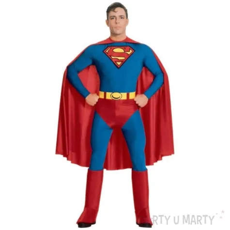 xx zestaw dla doroslych super man kombinezon peleryna pasek rozm l
