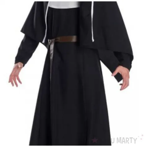 xx zestaw dla doroslych upiorna zakonnica sukienka habit maska pasek rozm