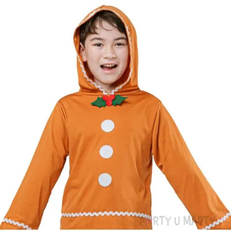 xx zestaw dla dzieci maly piernik bluzka z kapturem spodnie rozm 120 130 cm