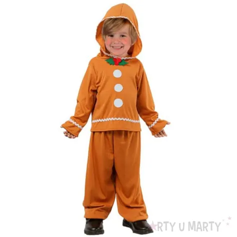 xx zestaw dla dzieci maly piernik bluzka z kapturem spodnie rozm 92 104 cm