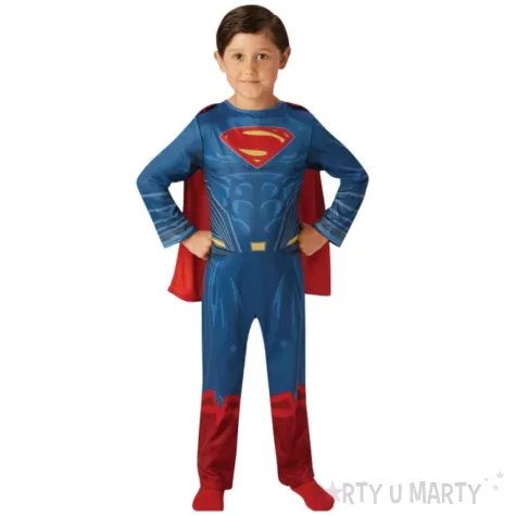 xx zestaw dla dzieci superman kombinezon peleryna rozm m