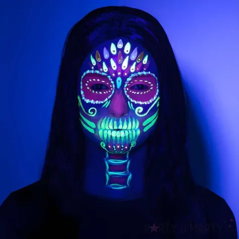 xx zestaw do malowania twarzy uv 3 tubki 3 aplikatory