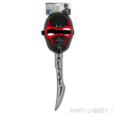 xx zestaw ninja maska miecz