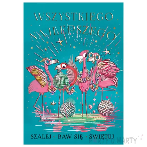 xx zk kartka okolicznosciowa a5 imprezka 1 szt