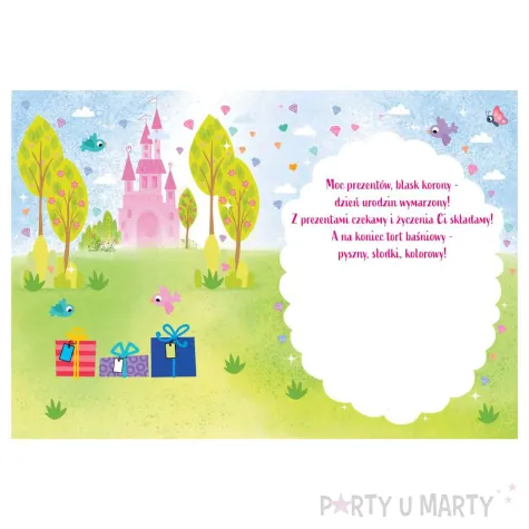 xx zk kartka okolicznosciowa b6 3 krolewna 1 szt