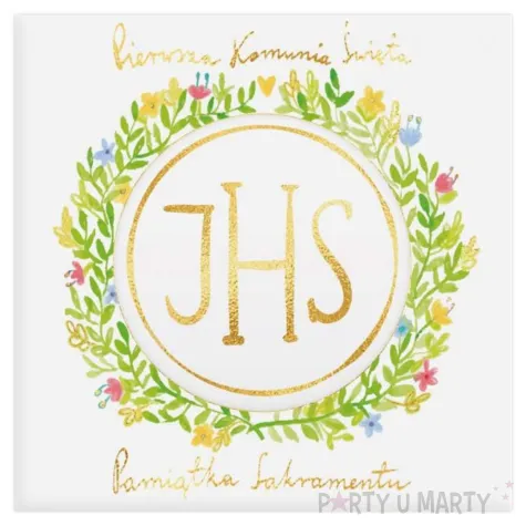 xx zk kartka okolicznosciowa karnet kw komunia z kolkiem hs tl wianek kwiaty