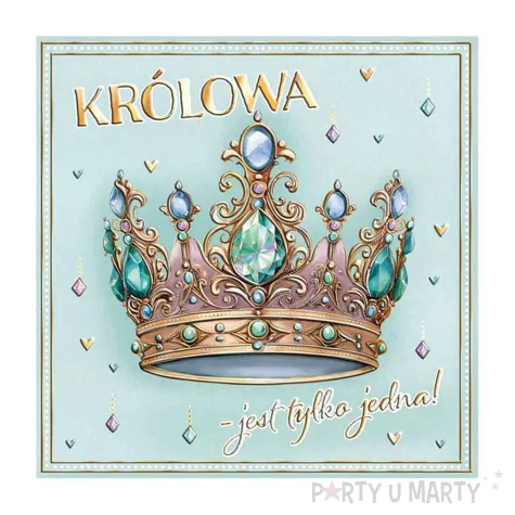 xx zk kartka okolicznosciowa korona 1 szt