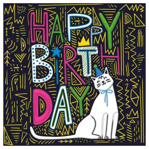 xx zk kartka okolicznosciowa kot