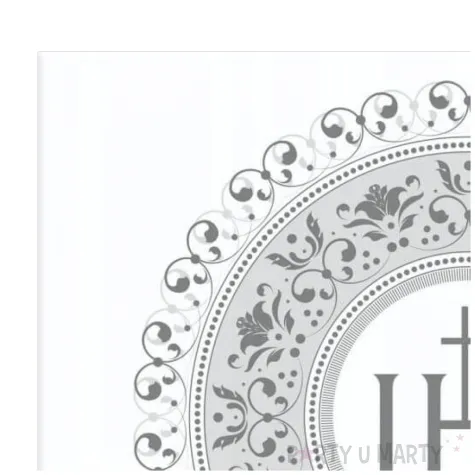 xx zk zaproszenie kwadrat zkw 120x120 komunia nr 39973 dzieciece chlopiec dziewczynka religia