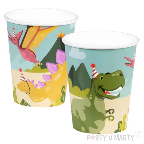xx zku kubeczki dino party 25 ml 10 szt