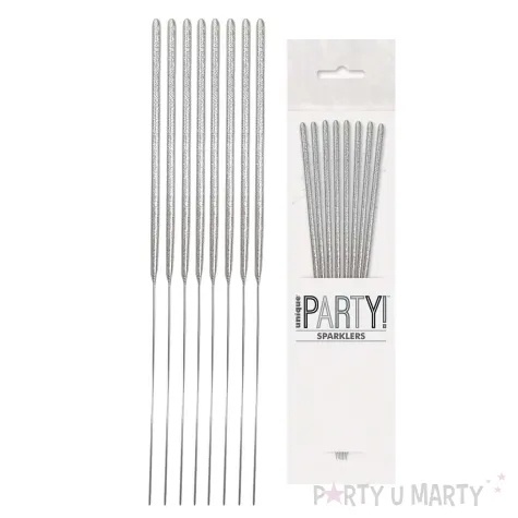 xx zof zimne ognie srebrne 18cm 8 szt