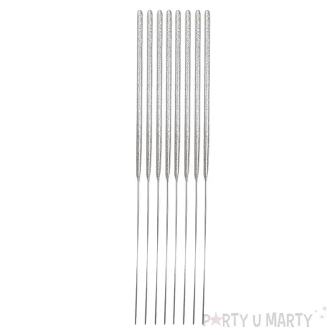 xx zof zimne ognie srebrne 18cm 8 szt