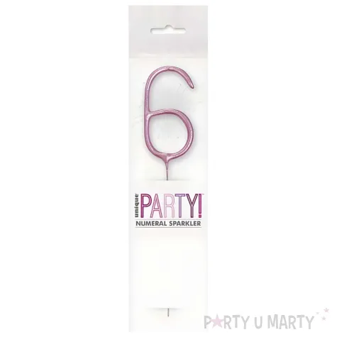 xx zof zimny ogien cyferka 6 rozowa