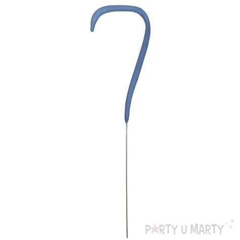 xx zof zimny ogien cyferka 7 niebieska