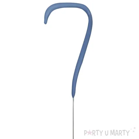 xx zof zimny ogien cyferka 7 niebieska