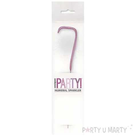 xx zof zimny ogien cyferka 7 rozowa