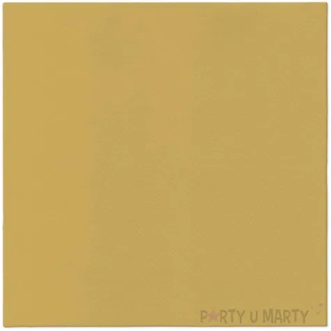 xx zse serwetki airlaid monocolor gold 40x40 cm 12 szt
