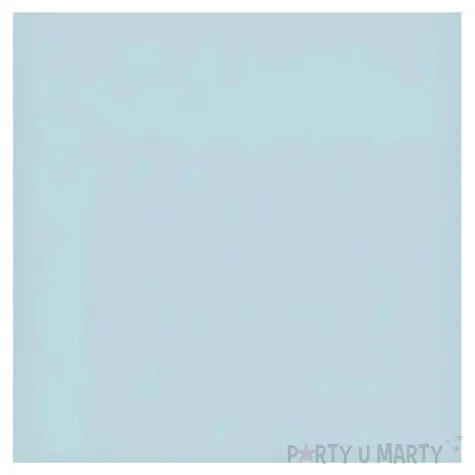 xx zse serwetki papierowe baby blue 33x33 cm 20 szt