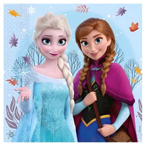 xx zse serwetki papierowe frozen idyllic wonder 33x33 cm 20 szt