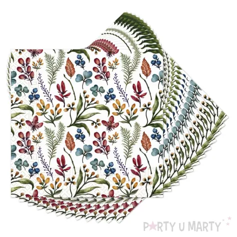 xx zse serwetki papierowe herbs 33 x 33 cm 20szt