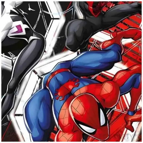 xx zse serwetki papierowe spiderman world of web 33x33 cm 20 szt