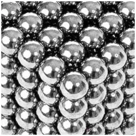 zabawka kule magnetyczne srebrne kemis 216 szt