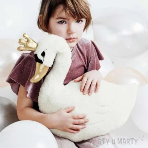 zabawka pluszowa labedz lovely swan partydeco