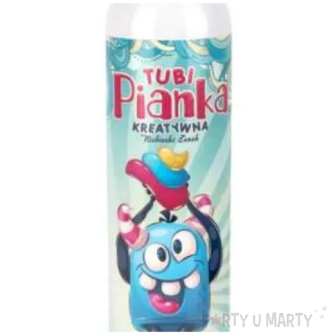 zabawna kapiel pianka niebieski zenek tuban 200 ml