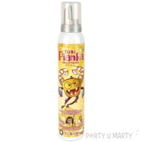 zabawna kapiel pianka zolta krysia tuban 200 ml