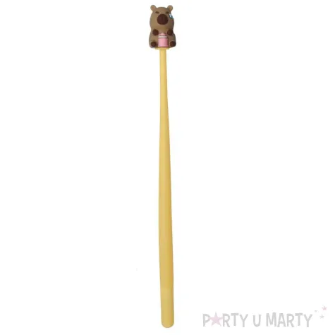 zabawny dlugopis silikonowy kapibara z butelka zelowy prezent na urodziny 22 cm