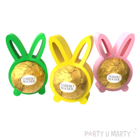 zajaczki na serwetki i slodycze mix 3 sztuki